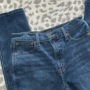 JCREW High Rise Straight Leg Jeans